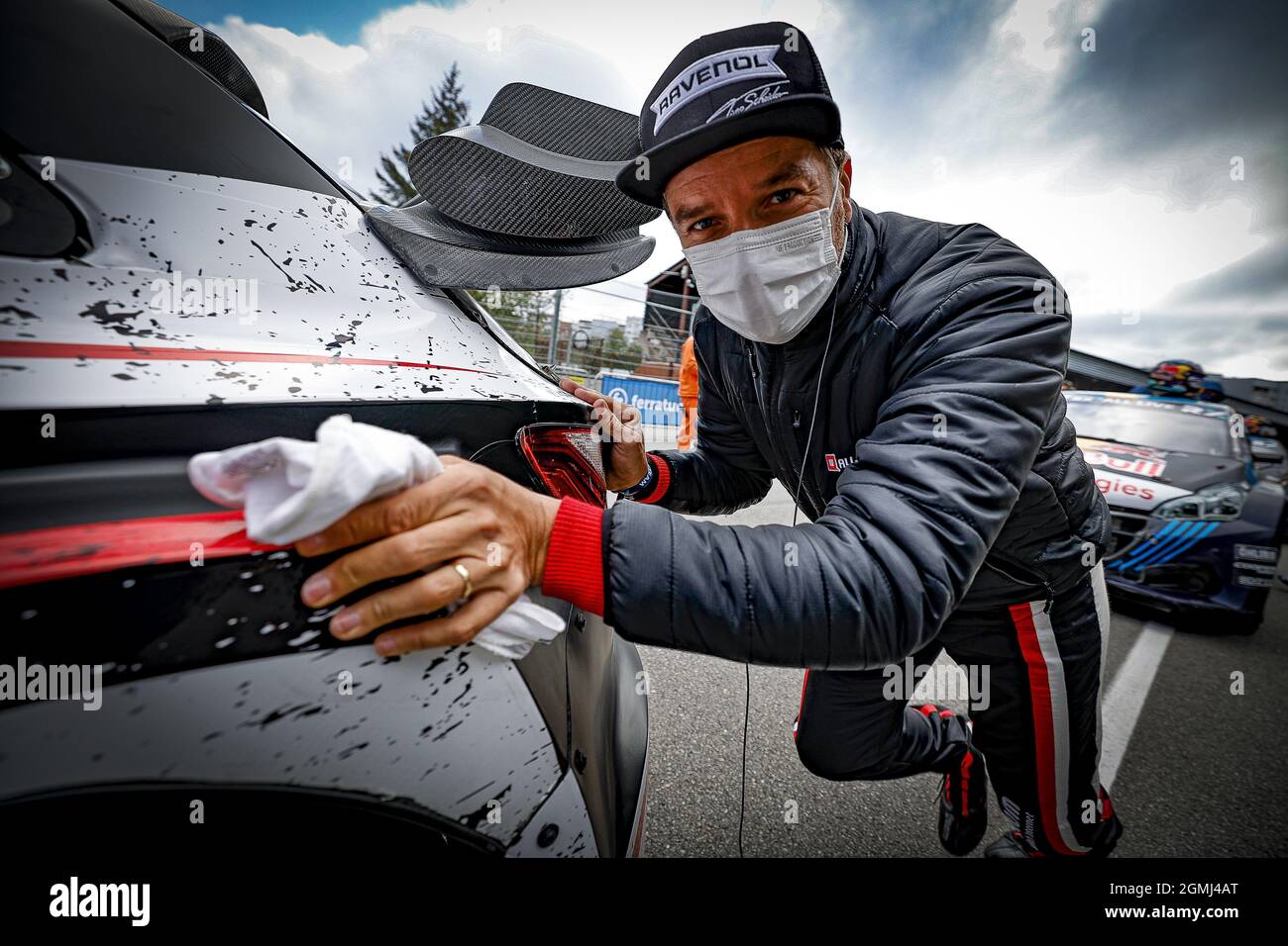 SCHEIDER Timo (DEU), équipe ALL-INKL.COM Munnich Motorsport,portrait pendant le monde RX de Riga - Lettonie, 4ème et 5ème tour du Championnat du monde de la FIA 2021, FIA WRX, du 18 et 19 septembre sur le Bikernieku Kompleksa Sporta Baze, à Riga, Lettonie - photo: Paulo Maria/DPPI/LiveMedia Banque D'Images