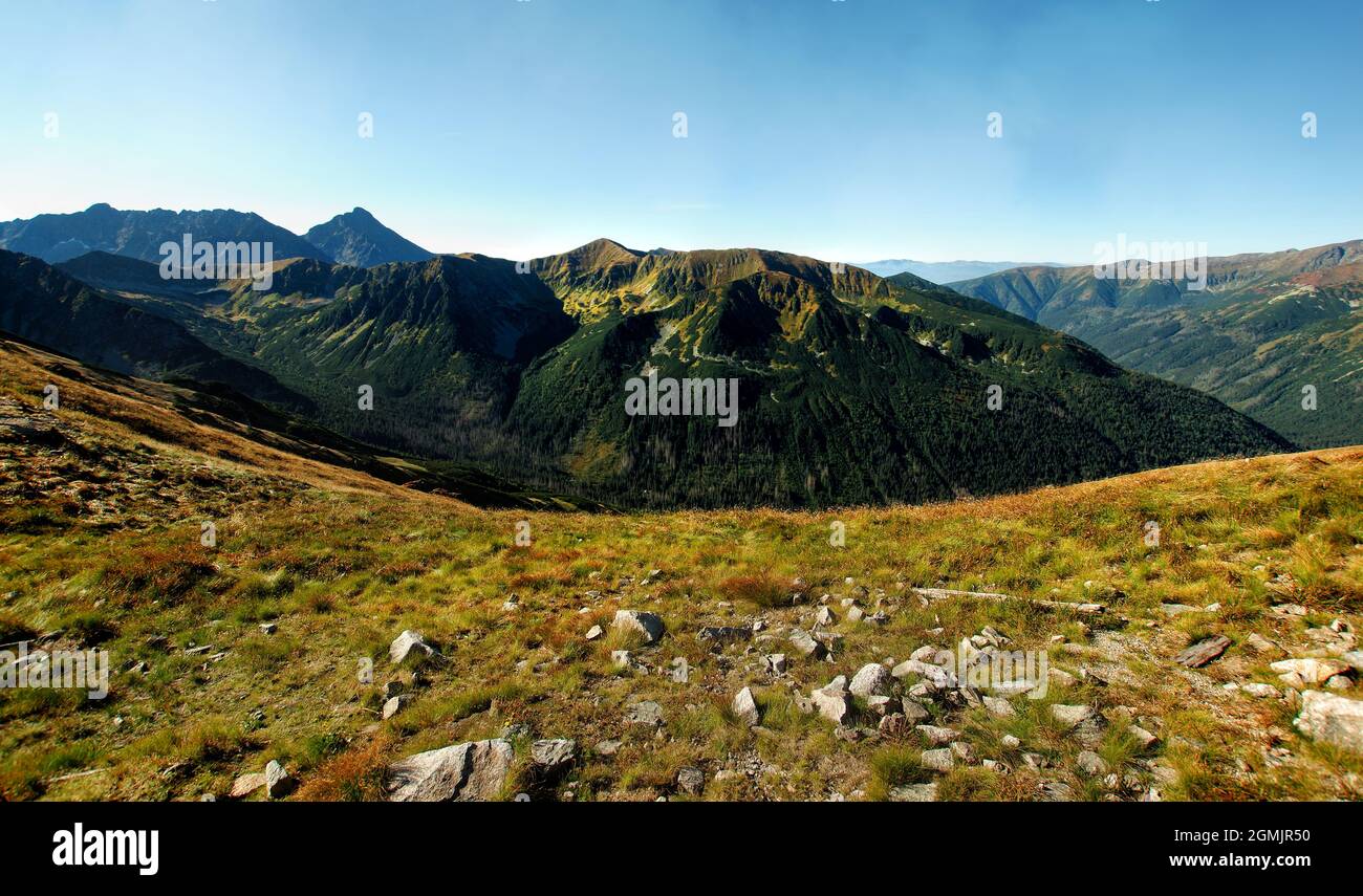 Tatry 'Kasprowy wierch' Banque D'Images