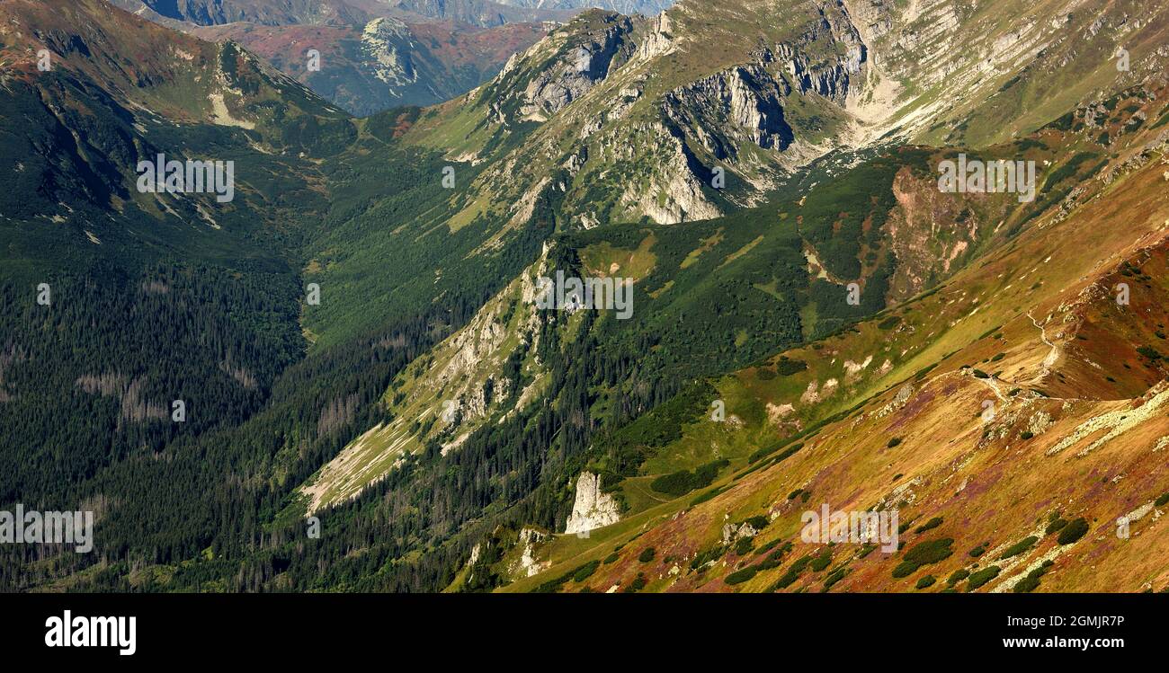 Tatry 'Kasprowy wierch' Banque D'Images