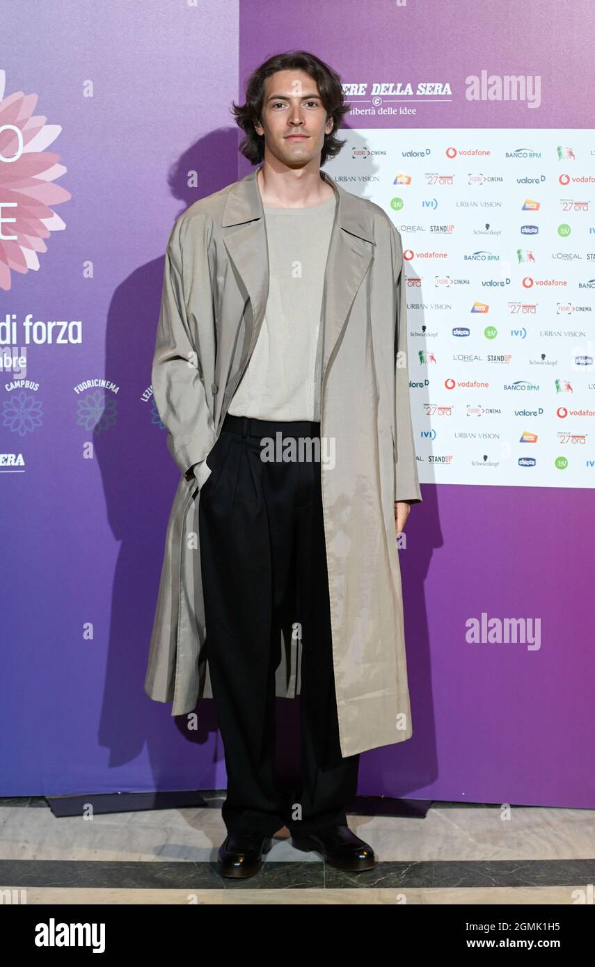 Milan, Italie. 19 septembre 2021. Milan, le temps des femmes 2021 dans la photo: Giovanni Caccamo crédit: Agence de photo indépendante/Alamy Live News Banque D'Images