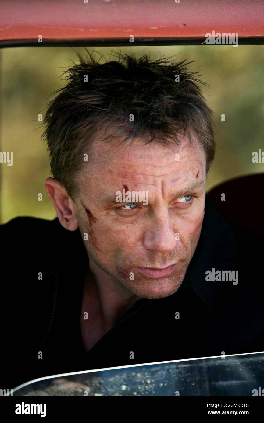DANIEL CRAIG, QUANTUM DE CONSOLATION, 2008, ©MGM Banque D'Images