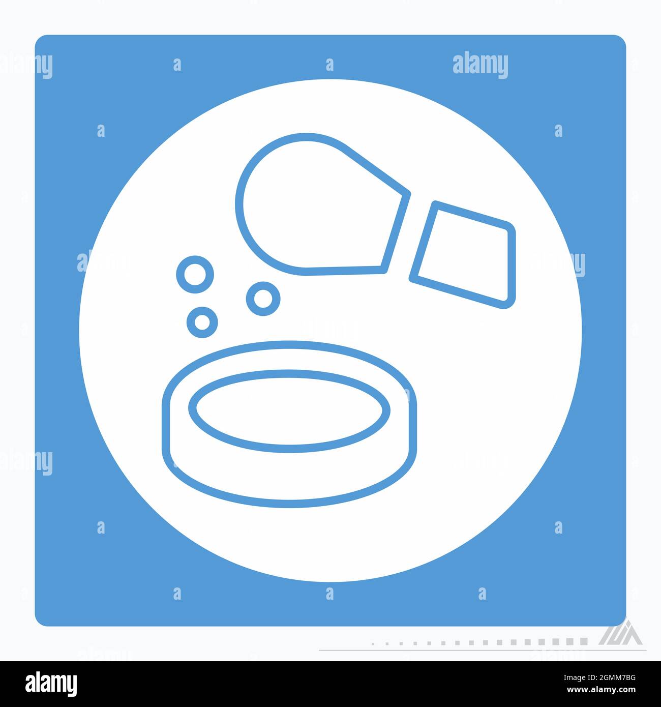 Poudre Blanche Sur La Lune 4 Lettres Rougir blanc Banque d'images vectorielles - Alamy