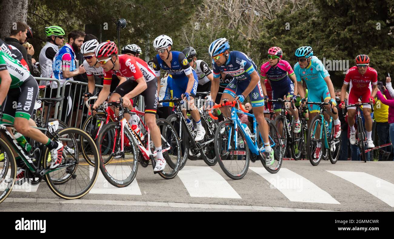 la volta a catalunya 2016 Banque D'Images