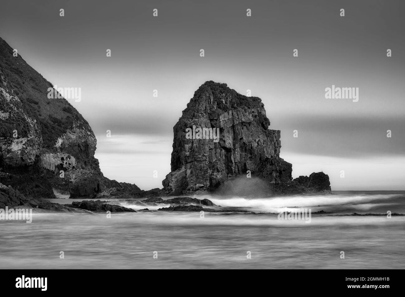 Cannibal Bay, Catlins, Nouvelle-Zélande Banque D'Images