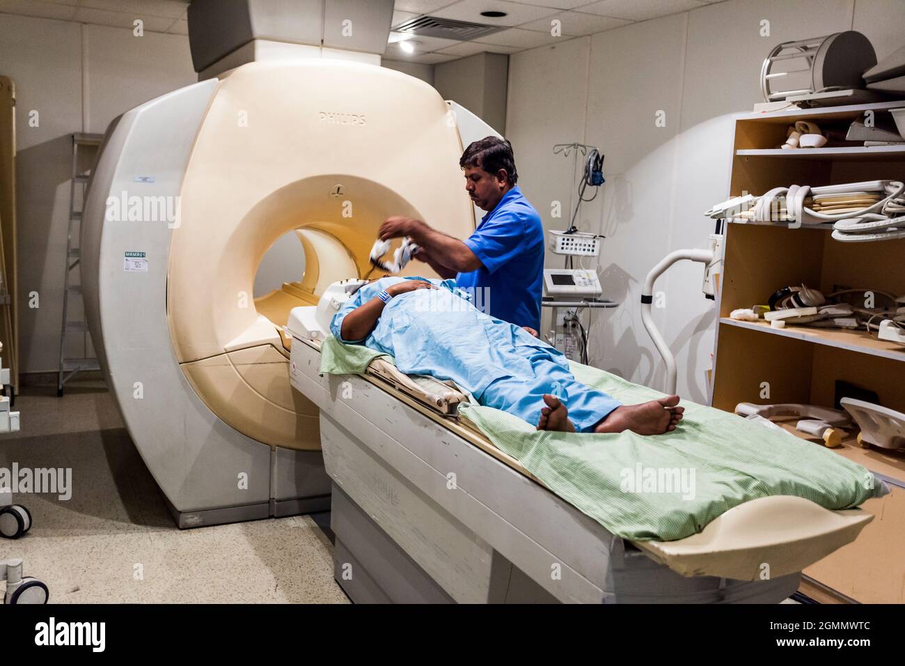 Un hôpital privé à Chennai. Tamil Nadu Inde Banque D'Images
