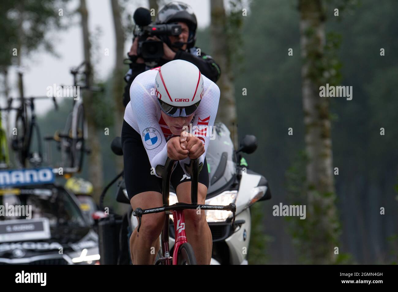 UCI Road World Championships Elite Men Time Trial Banque D'Images