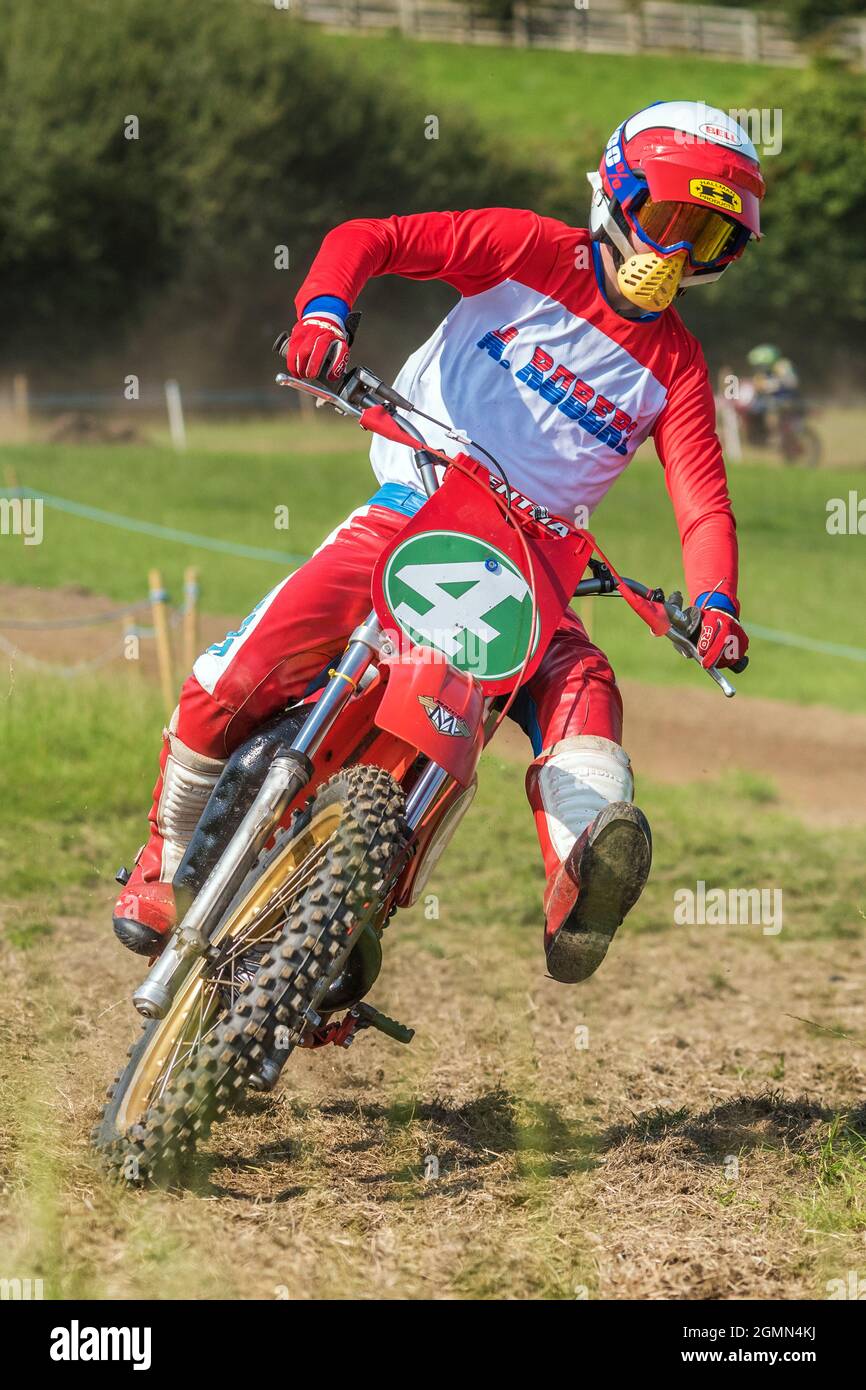 Moto-Cross Banque D'Images