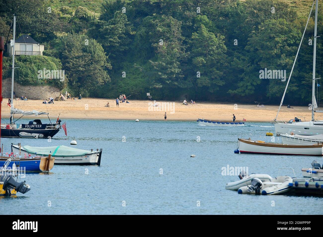 Salcombe, Devon Banque D'Images