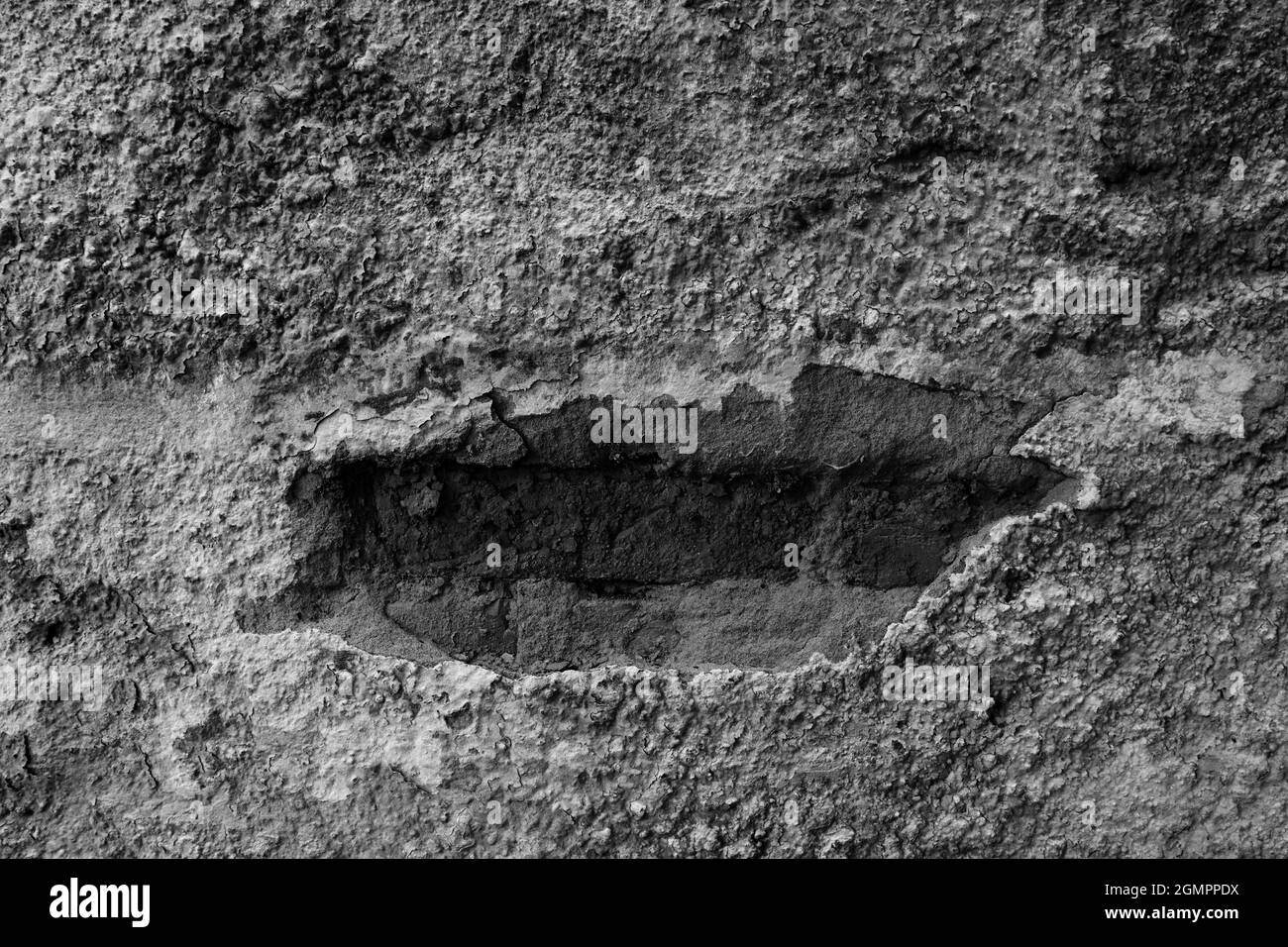 Abstrait vieilli sale crack ciment surface de mur arrière-plan Banque D'Images