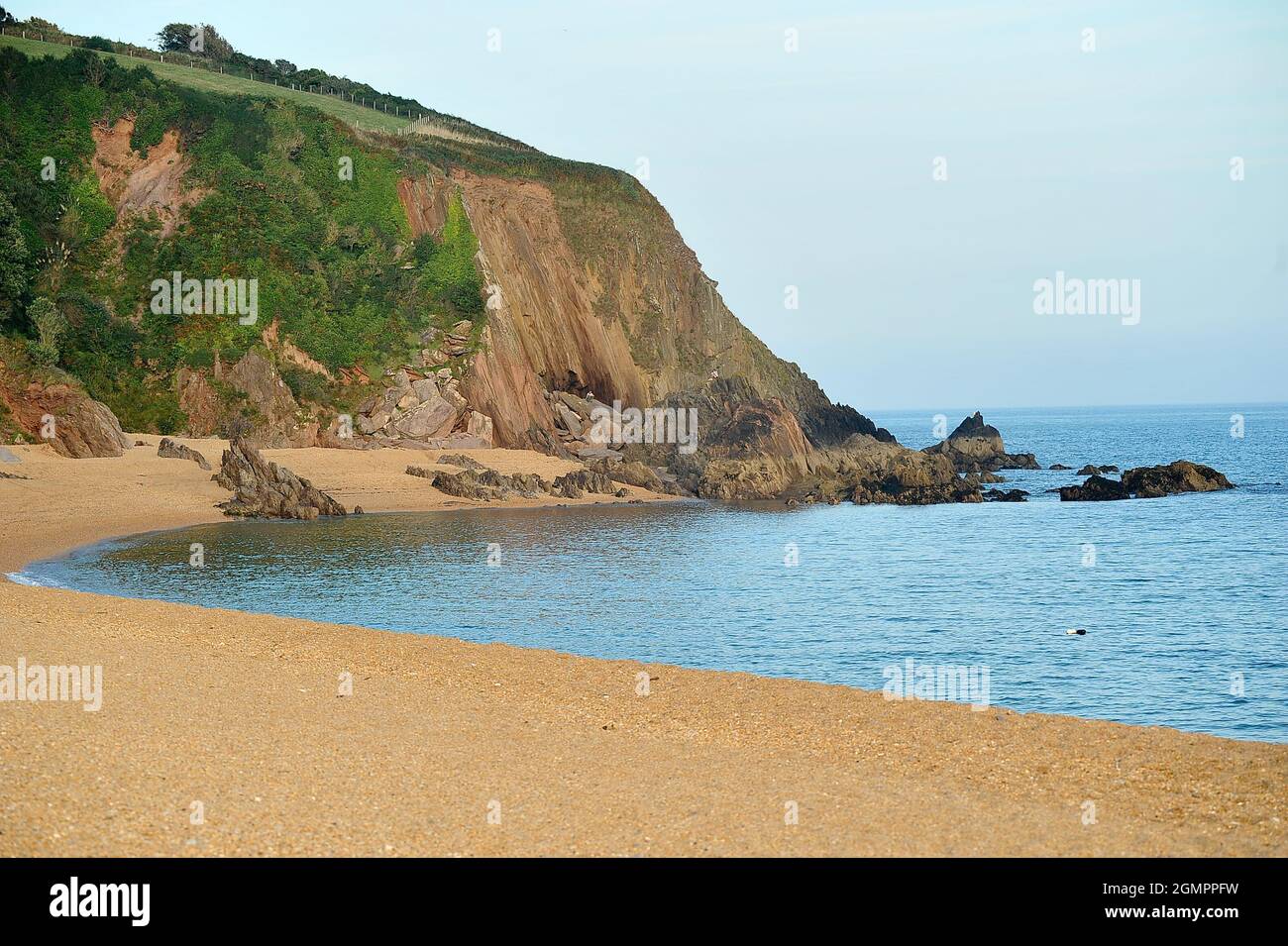 Plage de Blackpool Sands, Devon Banque D'Images