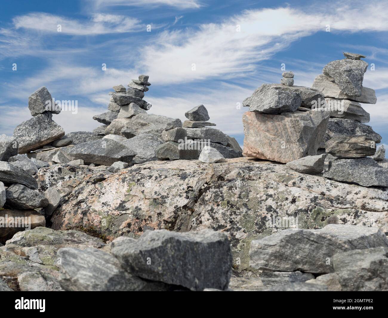 Dalsnibba (altitude 1476 M.) est une montagne dans la municipalité de Stranda dans le comté de M¿re og Romsdal, en Norvège. Il est situé au bout de la vallée de Geiranger Banque D'Images