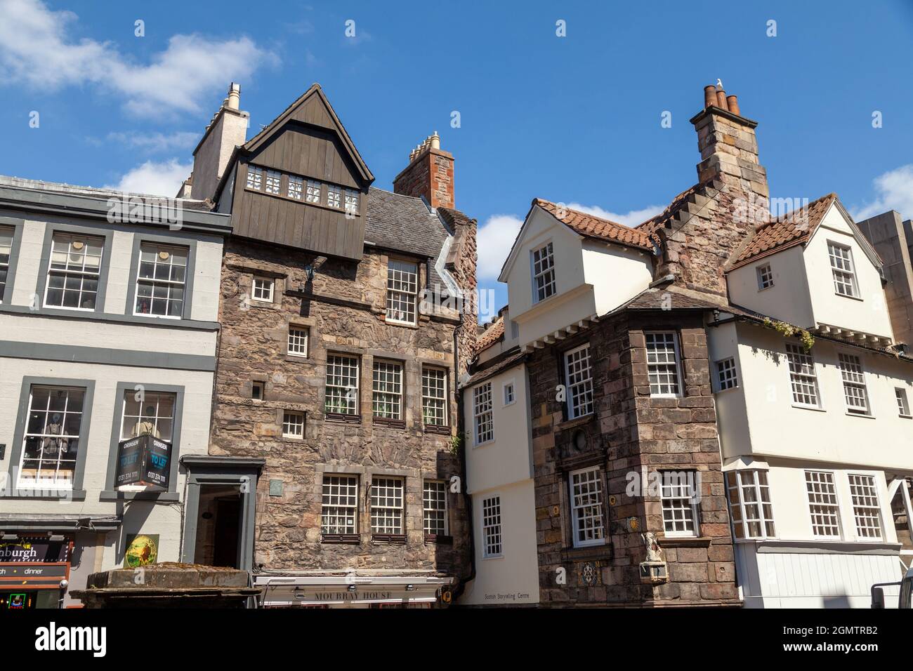 John KNOX House, le Scottish Storytelling Center, Canongate, The Royal Mile, Édimbourg, Écosse Banque D'Images