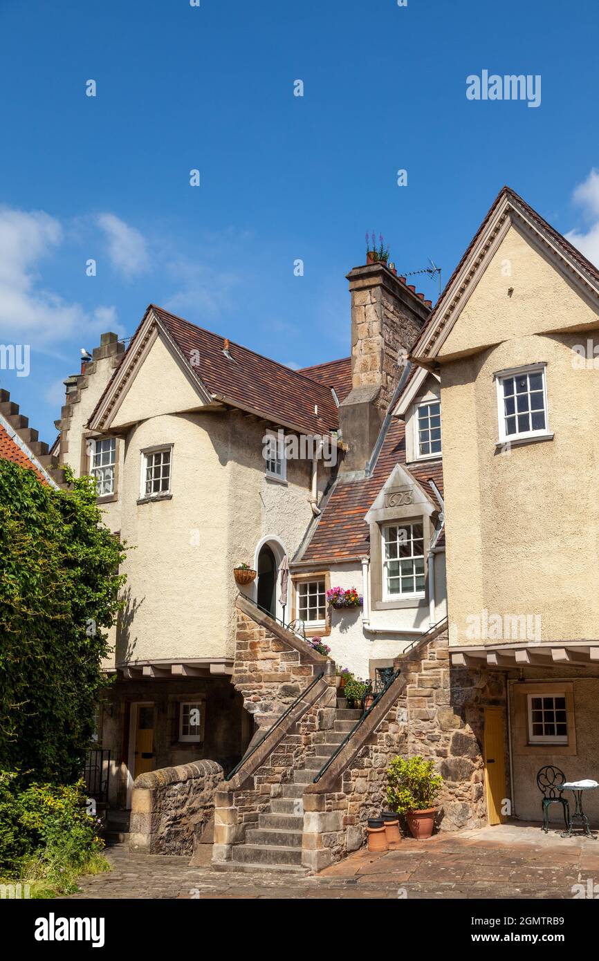 White Horse Close, Royal Mile, Édimbourg, Lothian, Écosse Banque D'Images