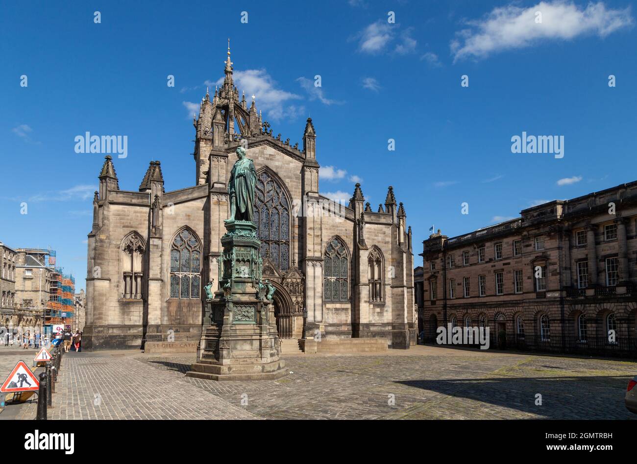 La cathédrale St Giles, Édimbourg, Écosse Banque D'Images