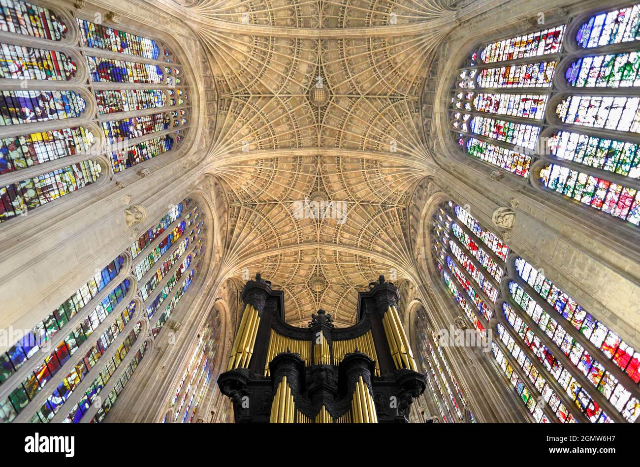 Cambridge, Angleterre - 11 novembre 2009 King's College Chapel est la chapelle du King's College de l'Université de Cambridge, et est l'une des plus belles e Banque D'Images