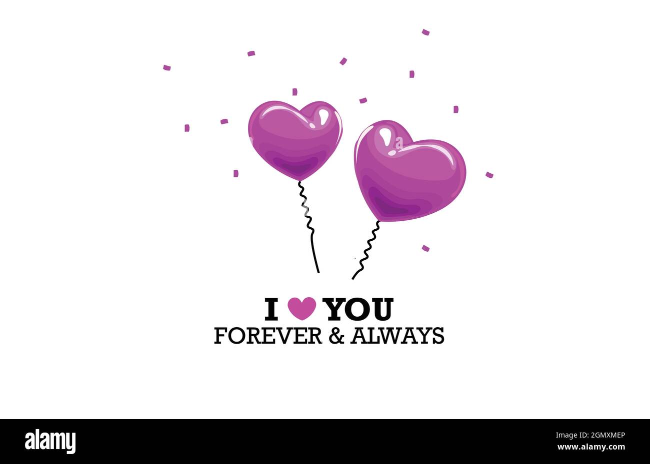 Modele Vector Love Hearts Illustration Plate De Mariage Amour Je Vous Aime 3d Coeurs Image Vectorielle Stock Alamy
