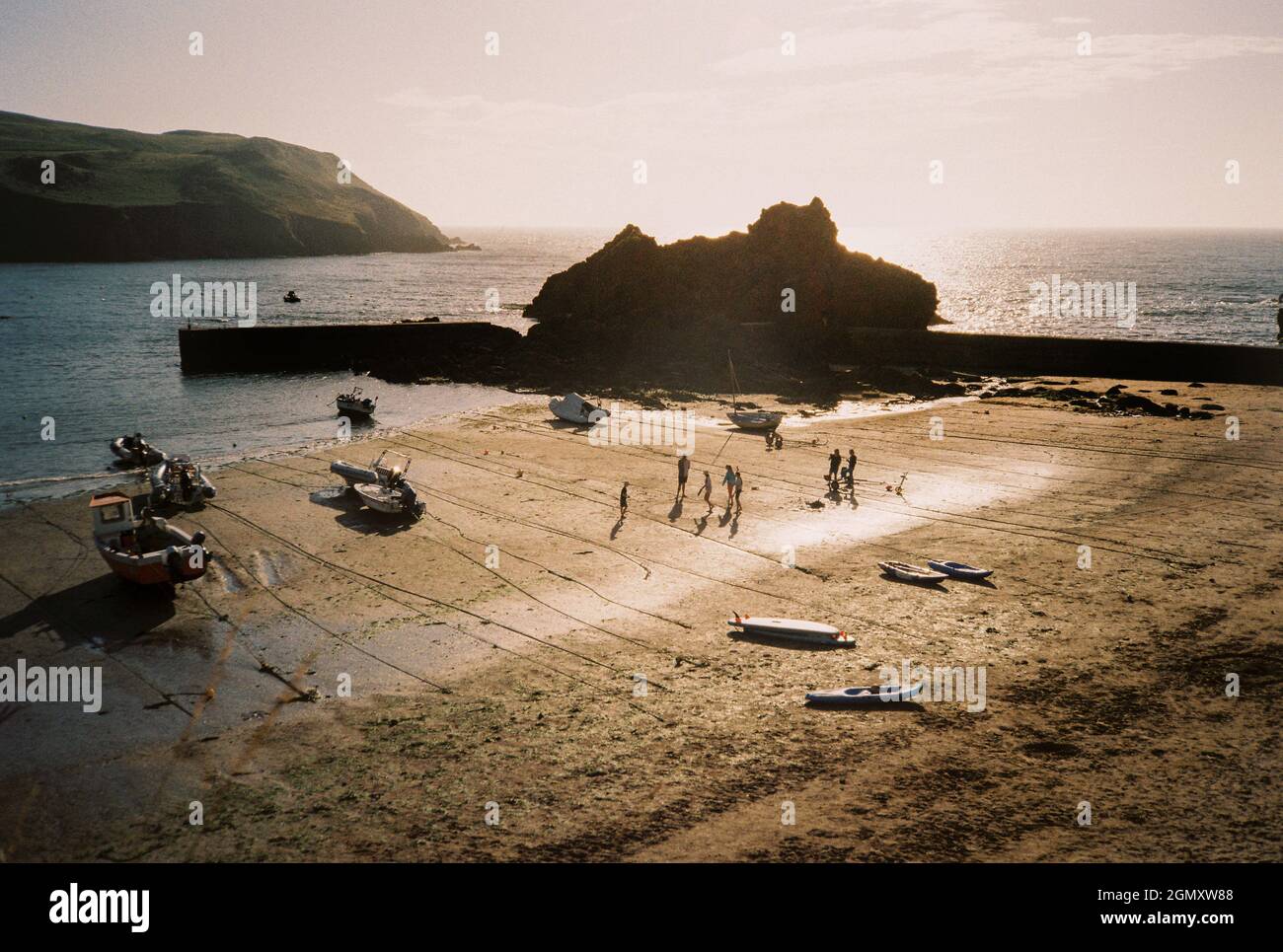 Hope Cove, South Devon, Angleterre, Royaume-Uni. Banque D'Images