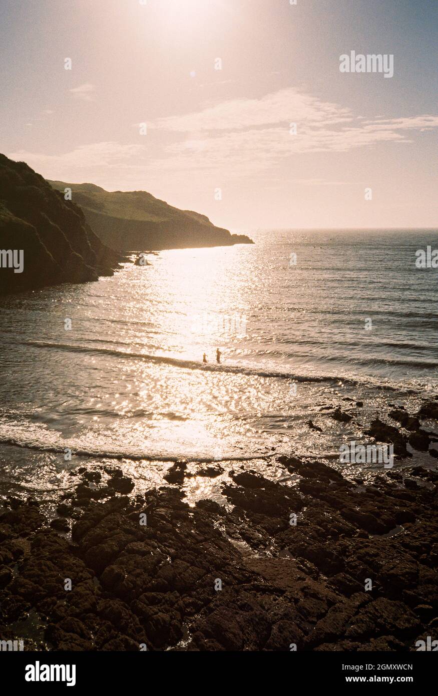 Hope Cove, South Devon, Angleterre, Royaume-Uni. Banque D'Images