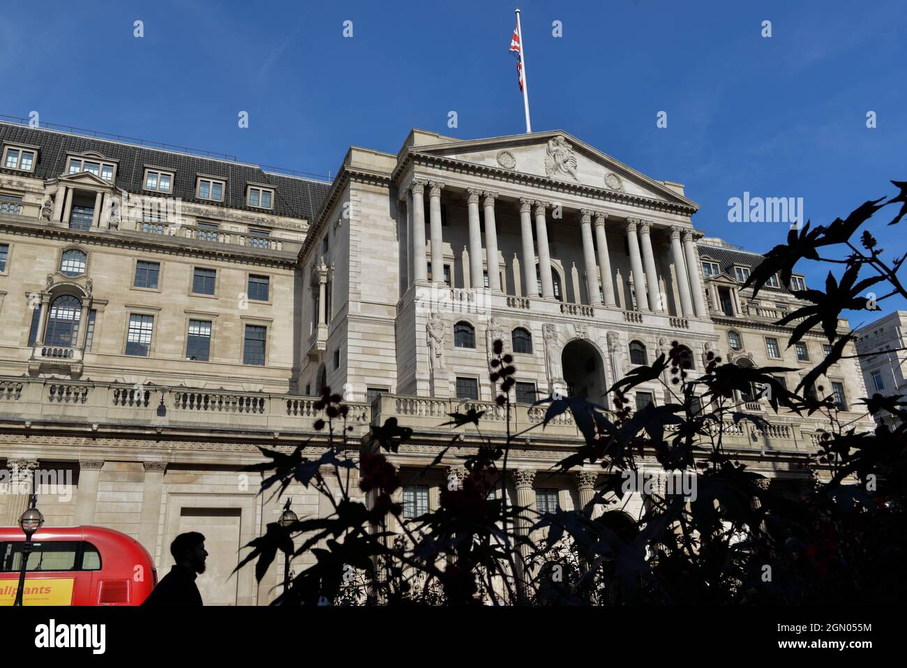 Banque d'Angleterre à Londres, Royaume-Uni Banque D'Images