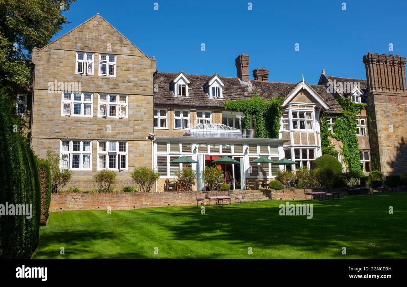 Ockenden Manor Hotel à Cuckfield près de Haywards Heath , Sussex , Angleterre , Royaume-Uni Banque D'Images
