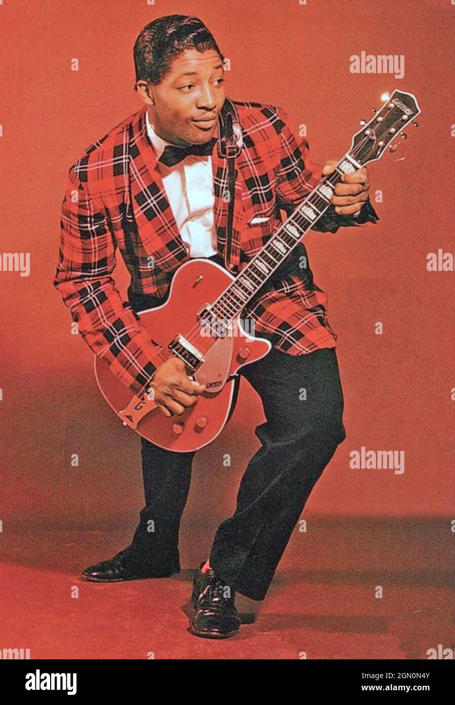 BO DIDDLEY (1928-2008) photo promotionnelle du musicien de rock américain vers 1958 Banque D'Images