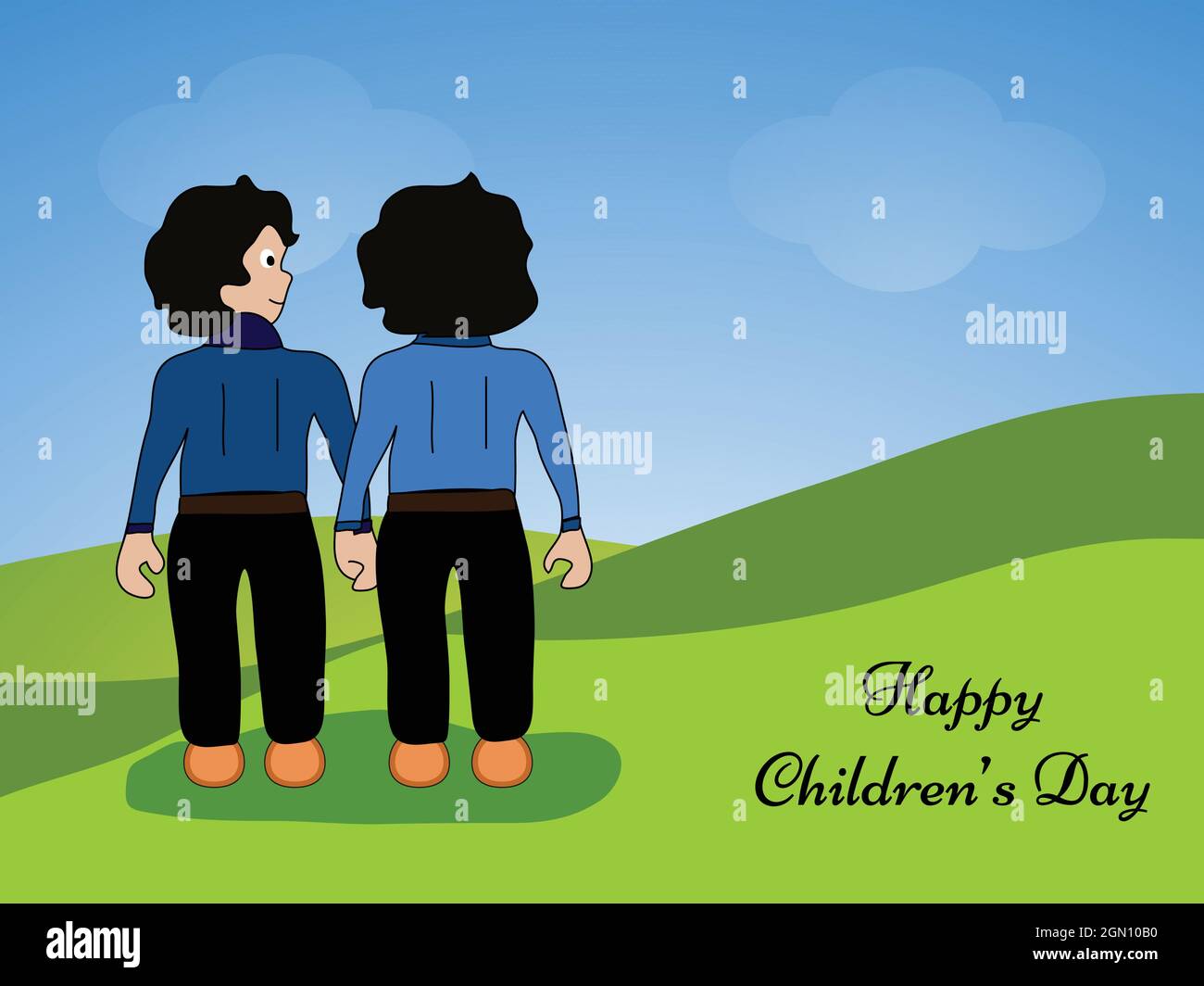 Jour des enfants Illustration de Vecteur