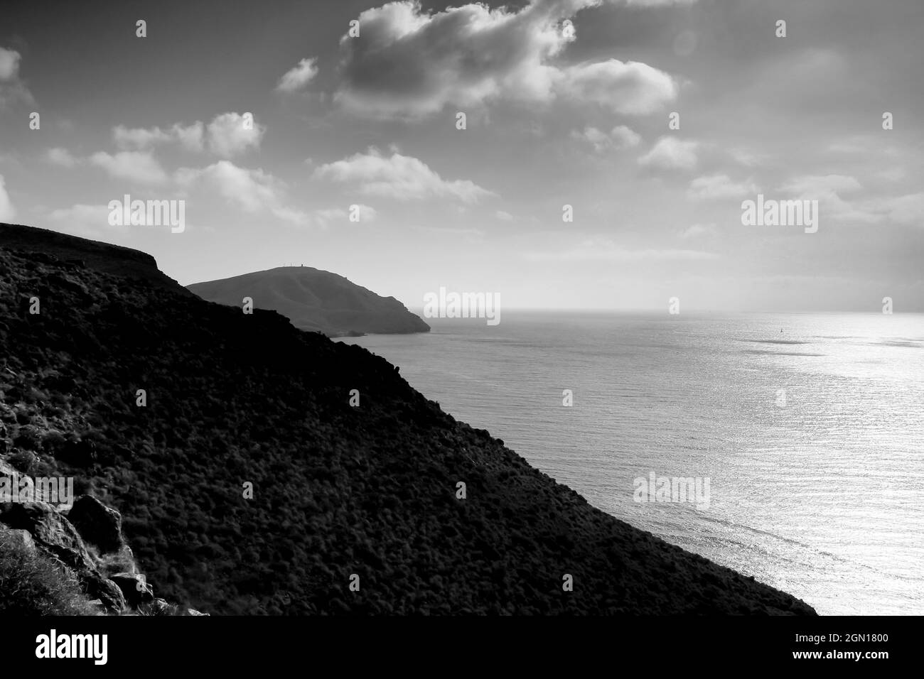 De belles falaises et plages de Cabo de Gata, Almeria, Espagne Photo ...