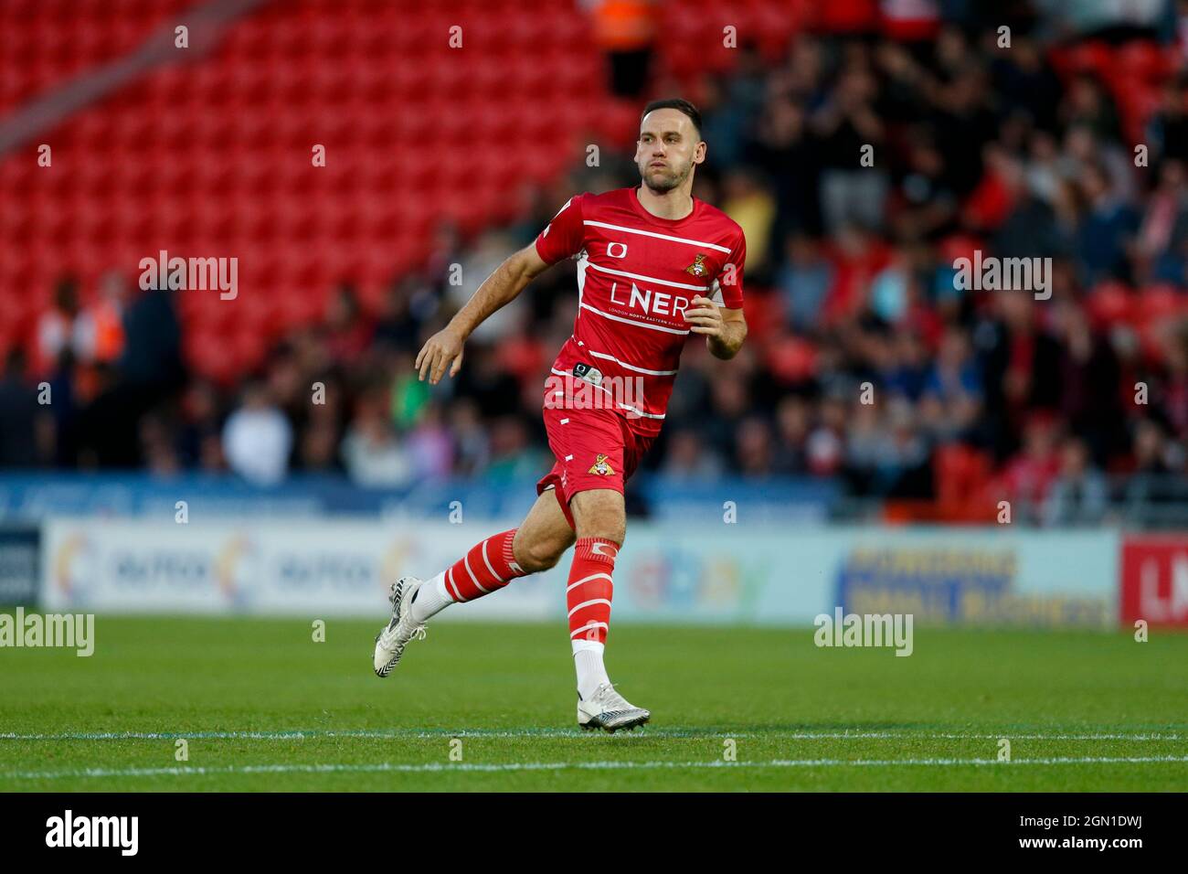 DaN Gardner #23 de Doncaster Rovers Banque D'Images