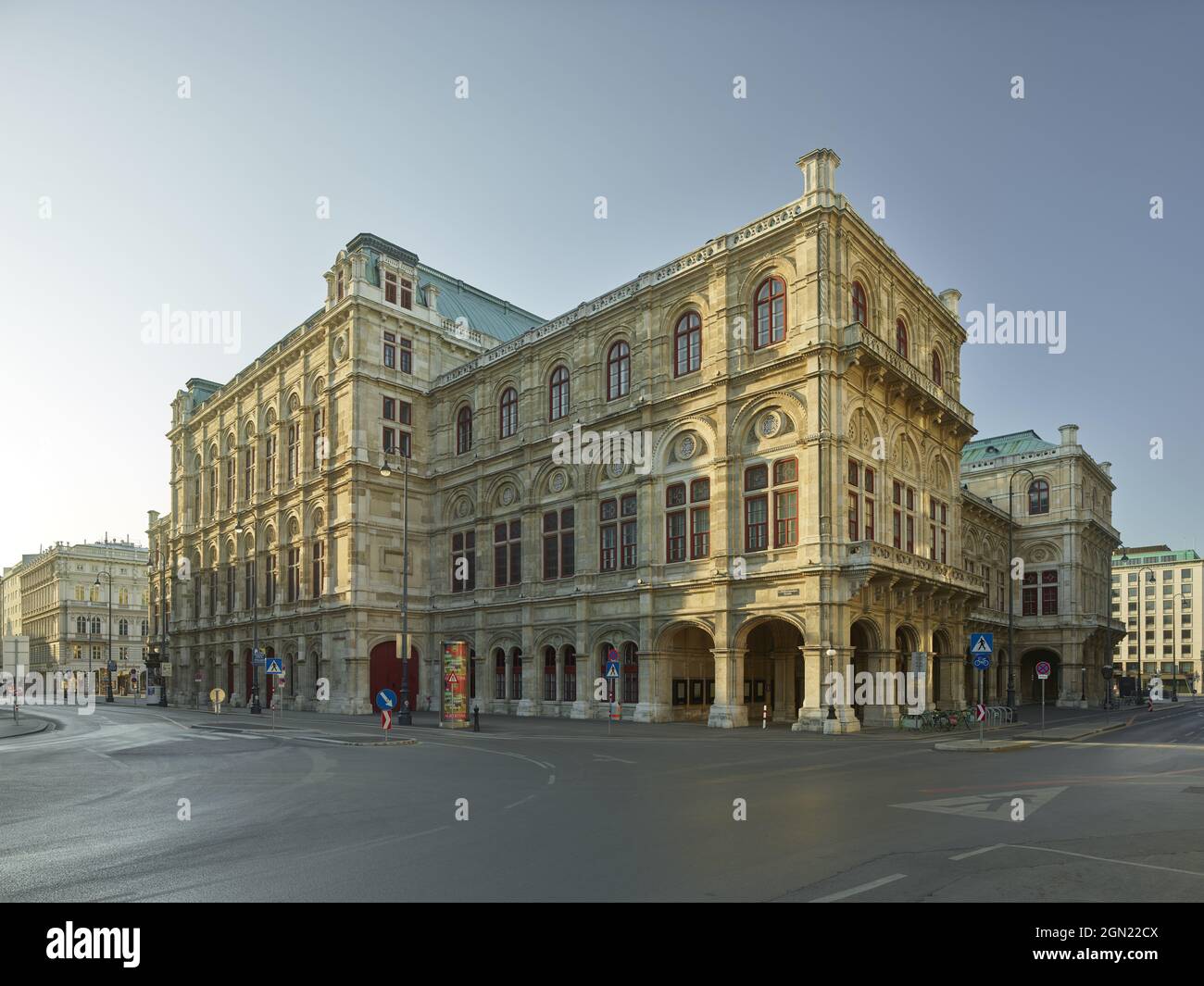 Opéra national de Vienne, 1er arrondissement Innere Stadt, Vienne, Autriche Banque D'Images