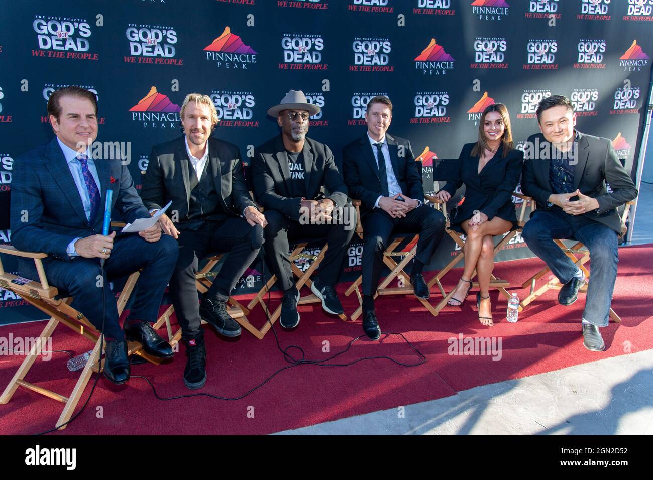 Universal City, Californie, États-Unis. 21 septembre 2021. Cast assiste à la première de film: 'God's Not Dead: We the People' par Pinnacle Peak Pictures à Universal City Hotel, Universal City, CA le 21 septembre 2021 crédit: Eugene Powers/Alay Live News Banque D'Images