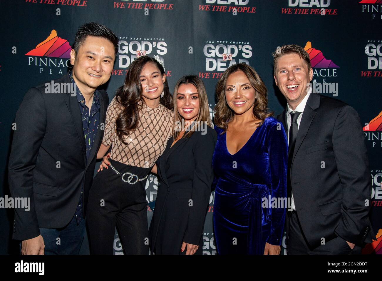 Universal City, Californie, États-Unis. 21 septembre 2021. Cast assiste à la première de film: 'God's Not Dead: We the People' par Pinnacle Peak Pictures à Universal City Hotel, Universal City, CA le 21 septembre 2021 crédit: Eugene Powers/Alay Live News Banque D'Images