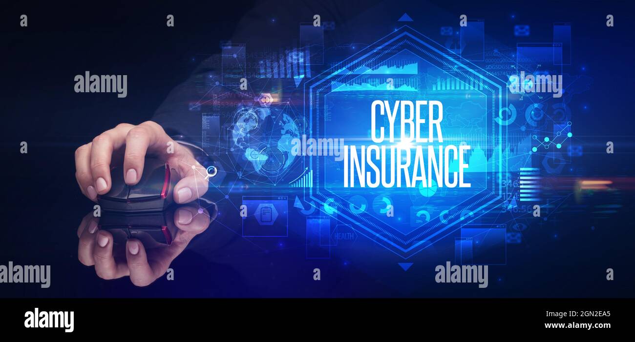 périphérique sans fil portable, concept de cyber-sécurité Banque D'Images