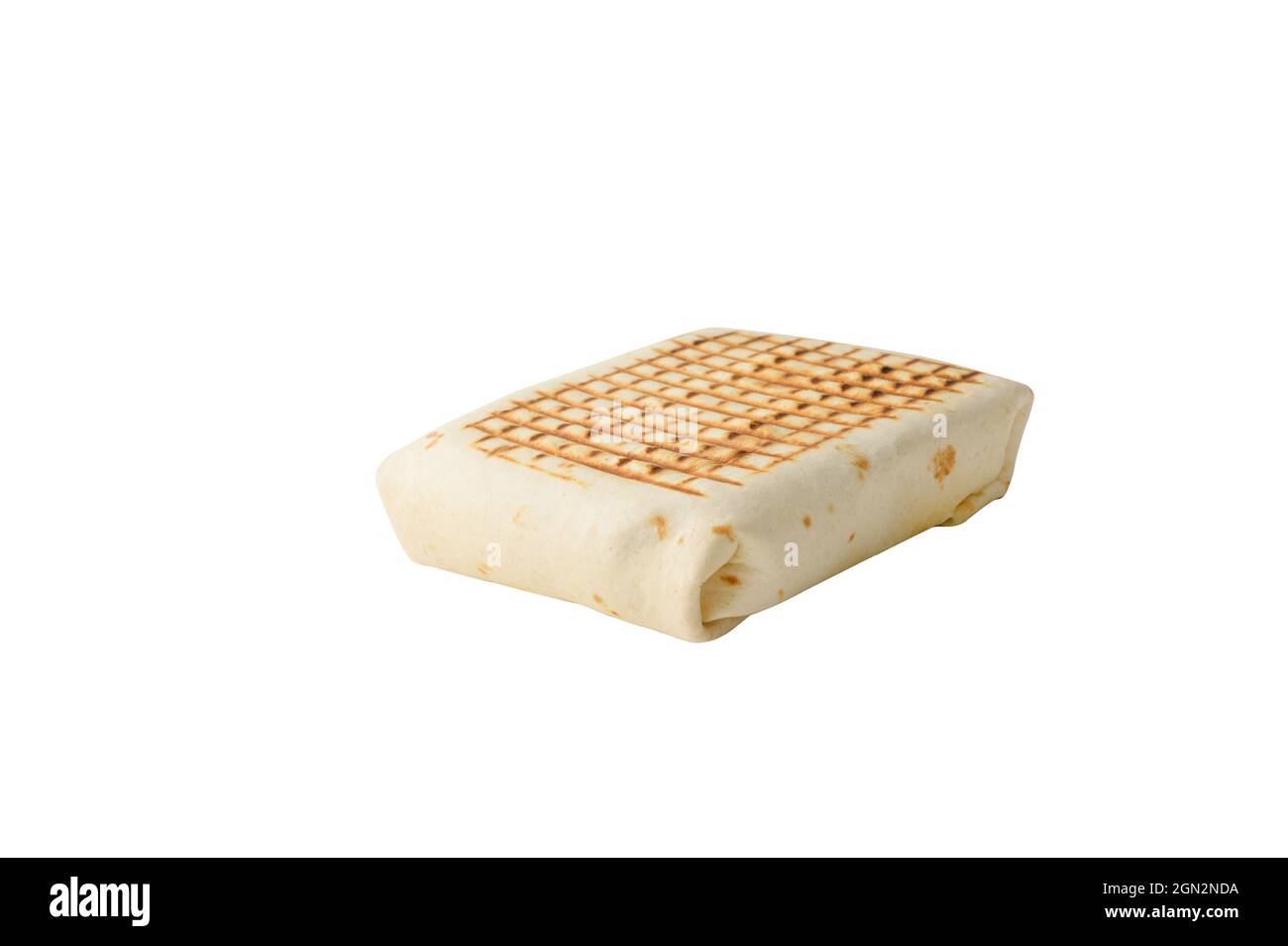 cuisine mexicaine traditionnelle plat otacos sur fond blanc isolé Banque D'Images