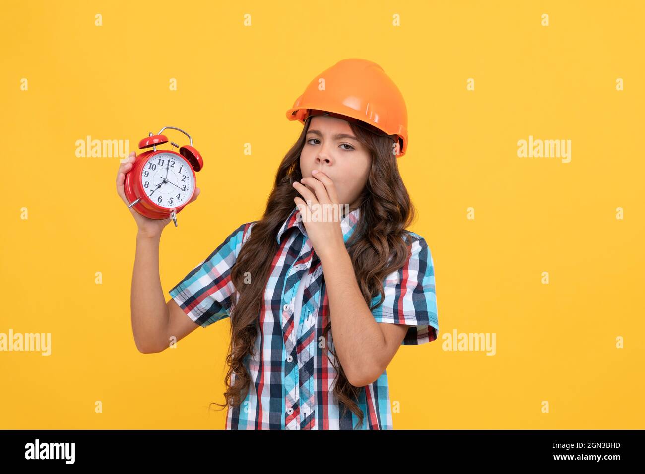 travaux de rénovation. temps de rénovation. délai prolongé. tôt le matin. jour des travailleurs. carrière future Banque D'Images