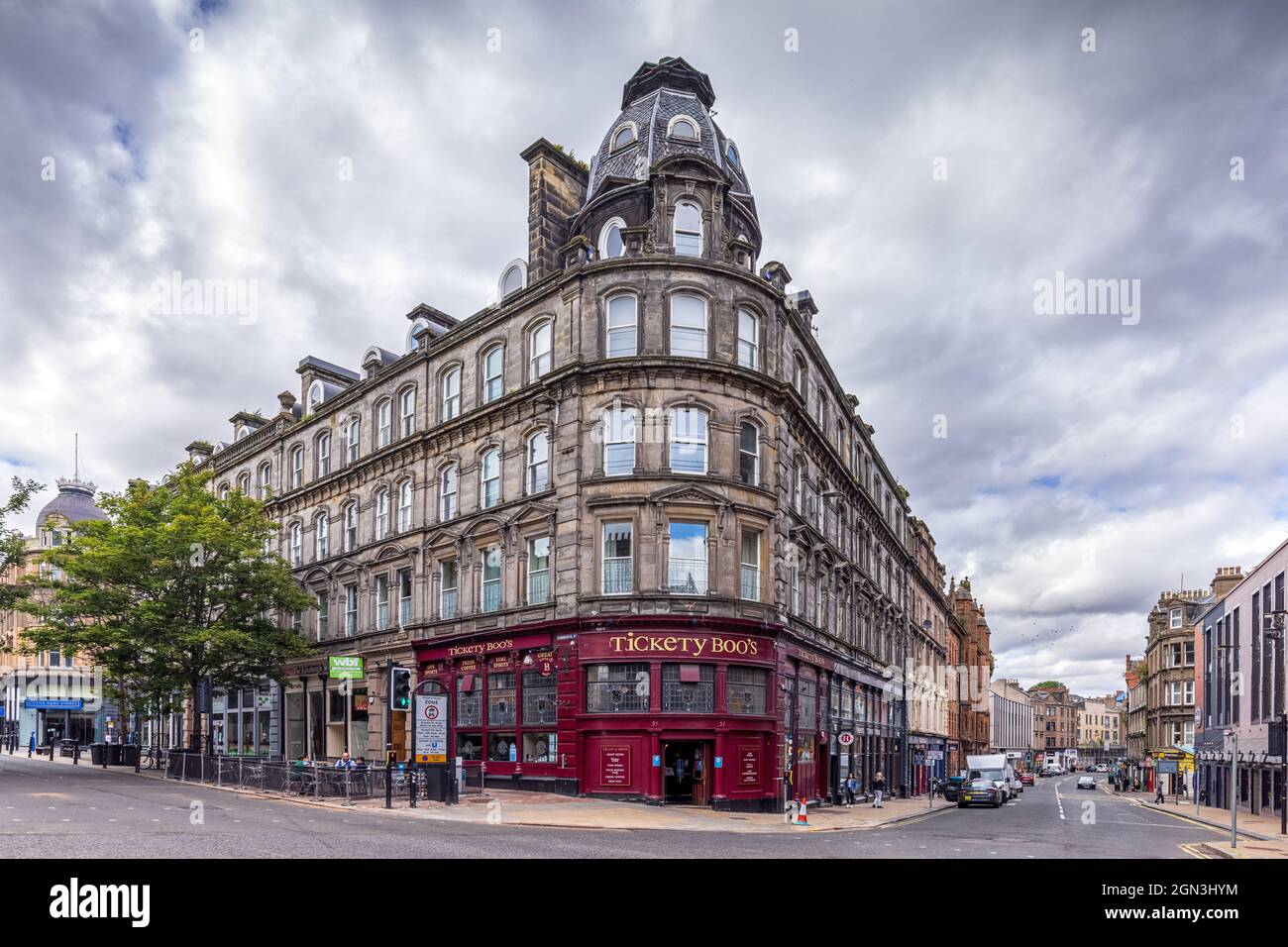 Tickety Boo's, un pub populaire dans le centre de Dundee, en Écosse. Banque D'Images