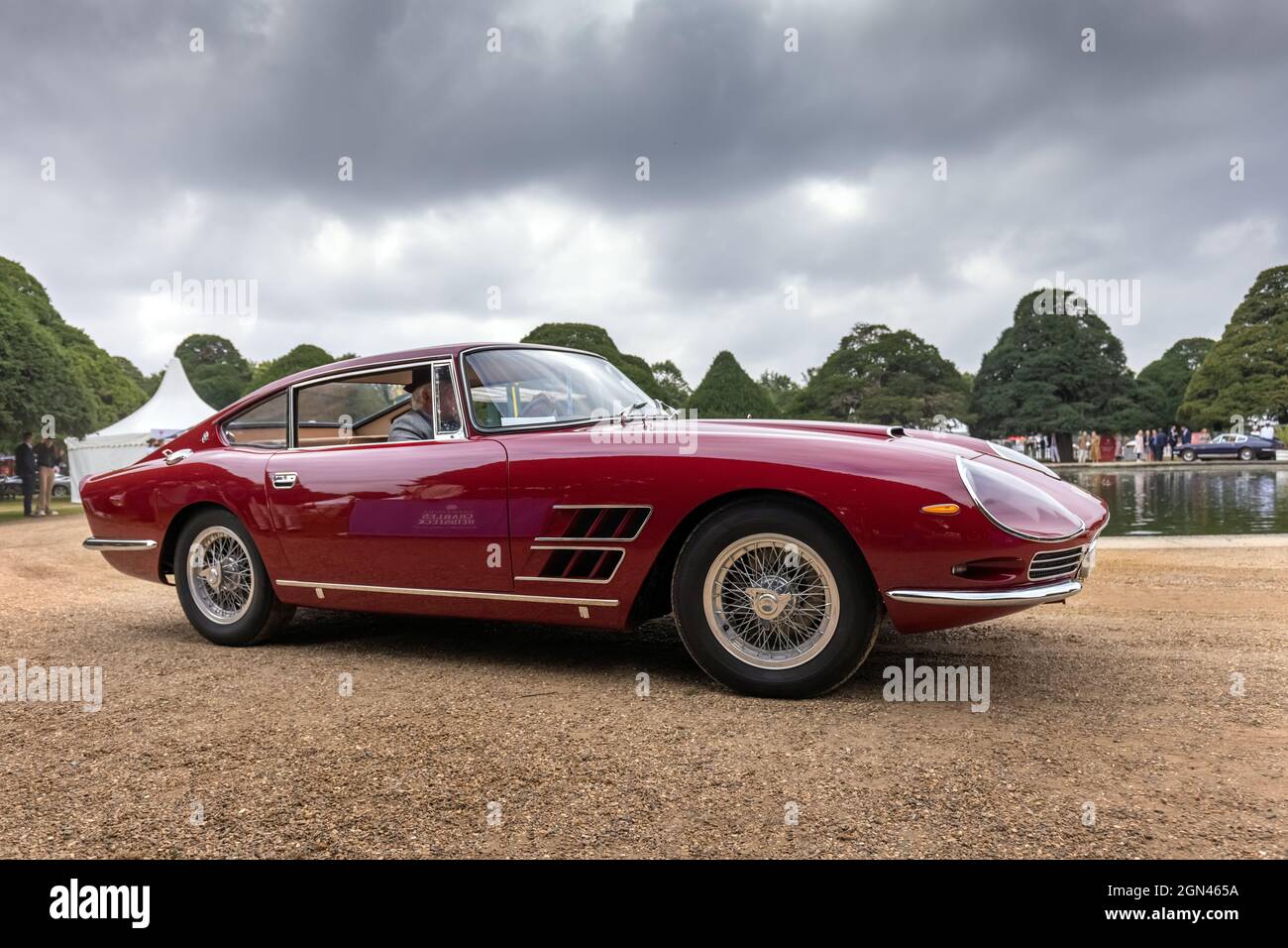 1959 Maserati Coachbâti Speciale, Concours d'élégance 2021, Hampton court Palace, Londres, Royaume-Uni Banque D'Images