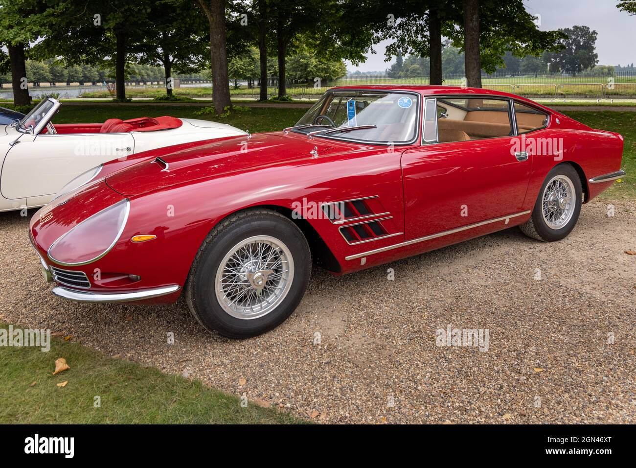 1959 Maserati Coachbâti Speciale, Concours d'élégance 2021, Hampton court Palace, Londres, Royaume-Uni Banque D'Images