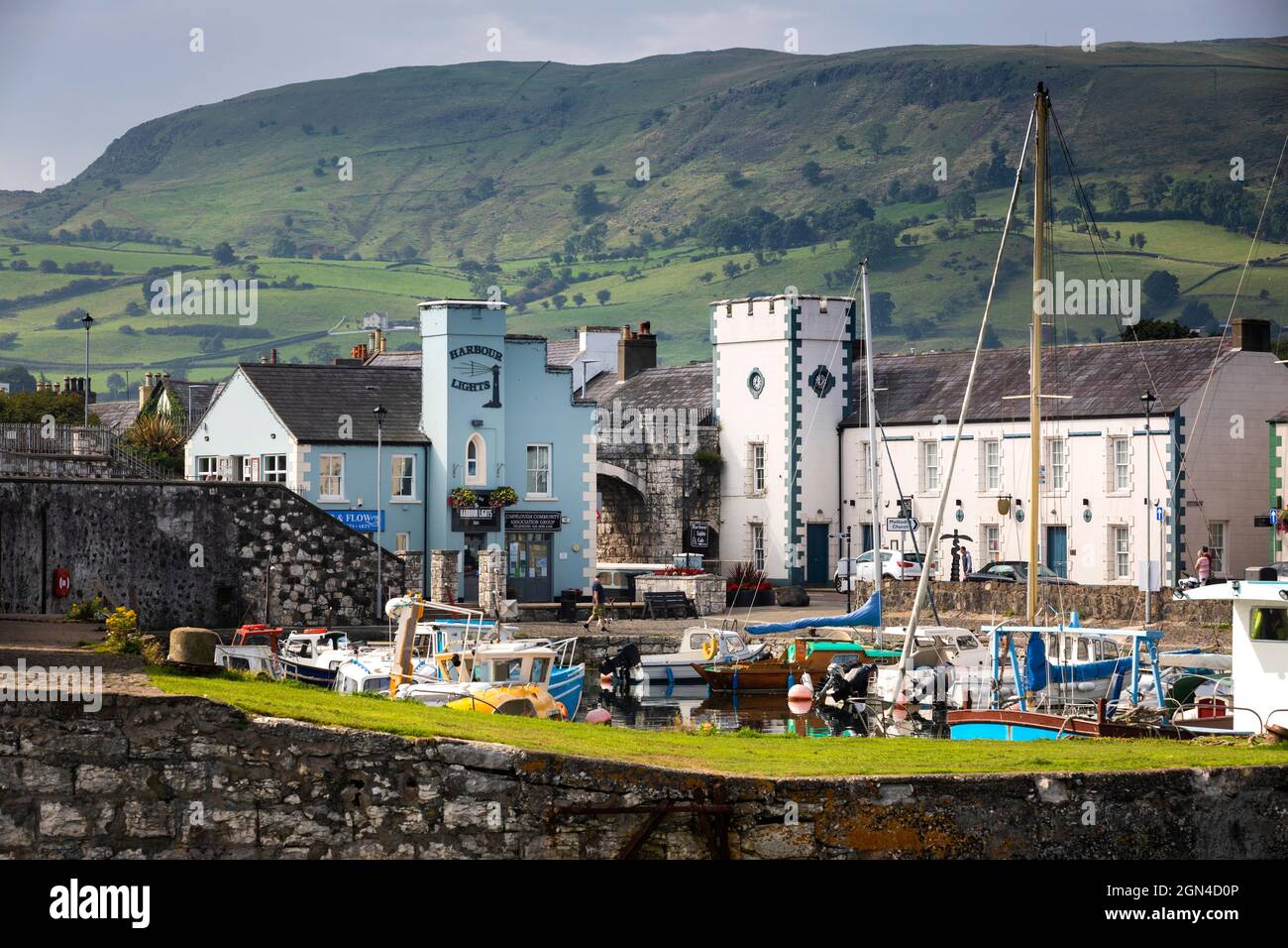 Carnlough, Co. Antrim, Irlande du Nord Banque D'Images