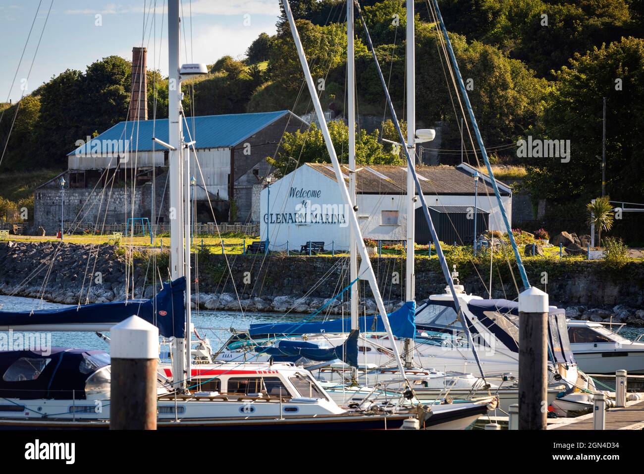 Glenarm, Co. Antrim, Irlande du Nord Banque D'Images