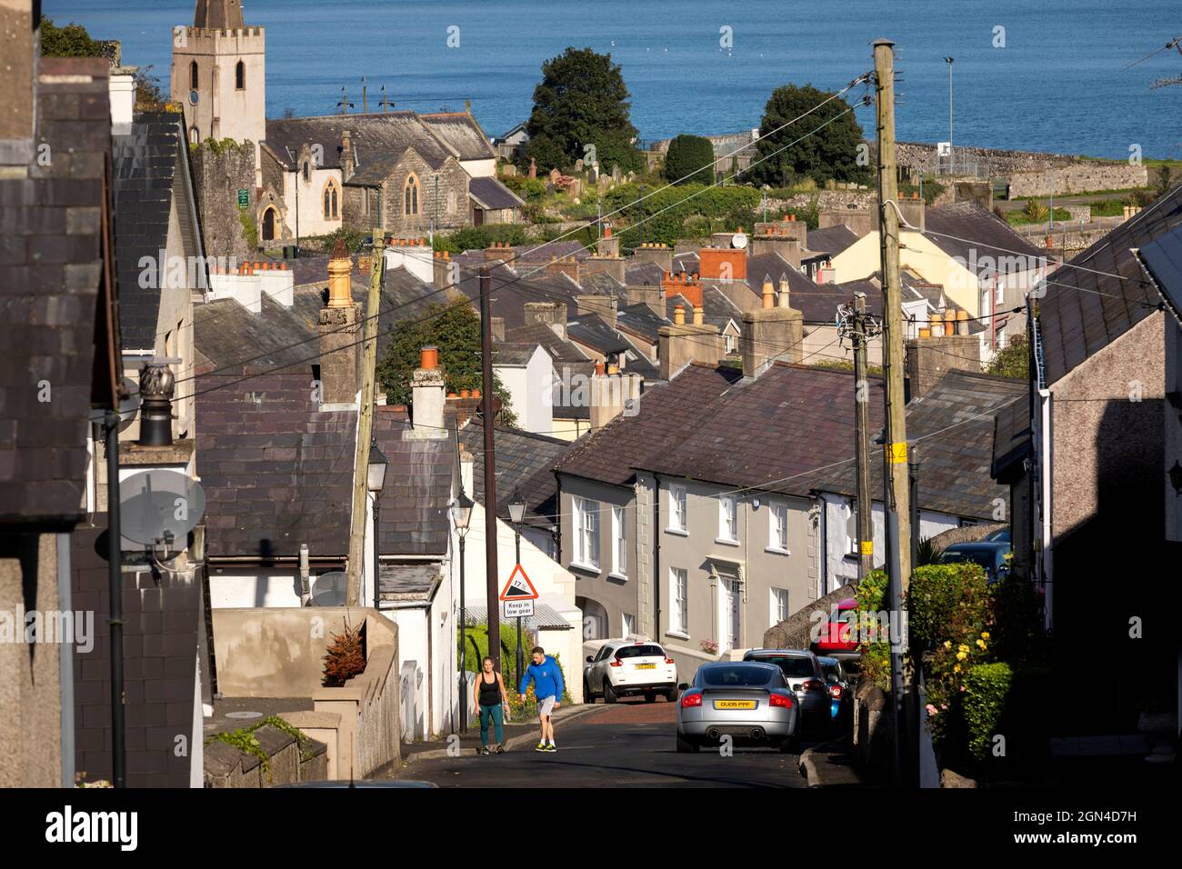 Glenarm, Co. Antrim, Irlande du Nord Banque D'Images