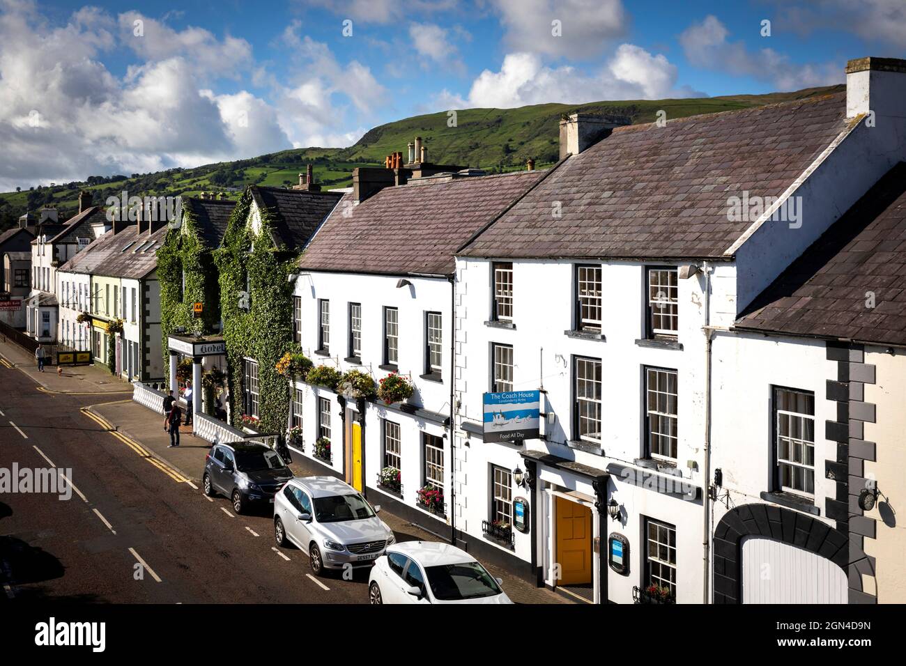 Londonderry Arms Hotel, Carnlough, Co. Antrim Banque D'Images