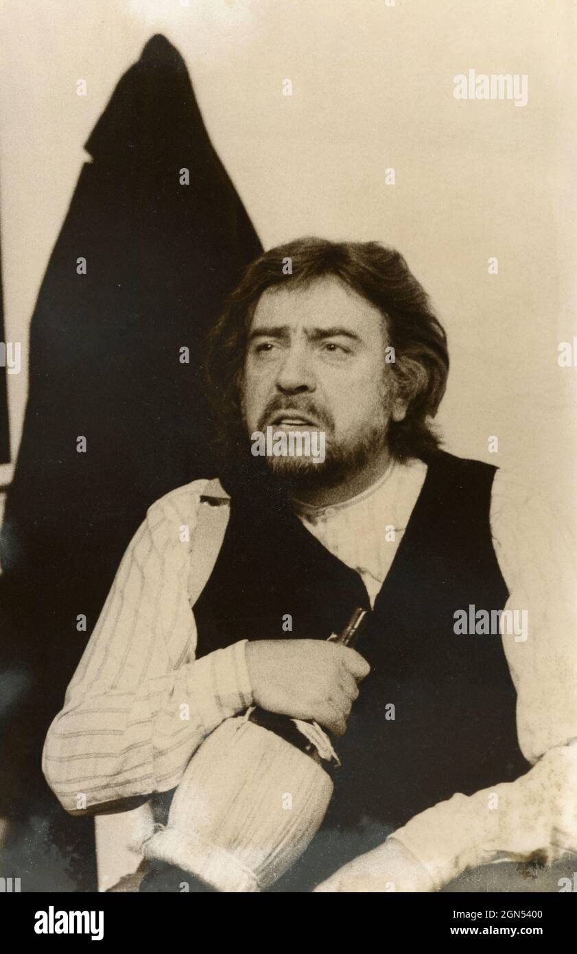Acteur italien et réalisateur de théâtre Glauco Mauri, années 1970 Banque D'Images