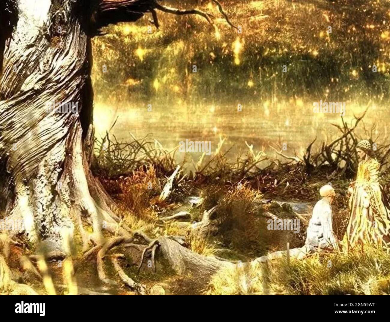 THE FOUNTAIN 2006 Warner Bros. Film de photos avec Rachel Weisz et Hugh Jackman Banque D'Images