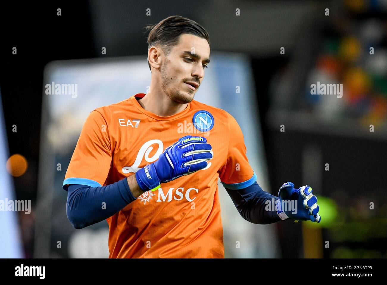 Friuli - stade Dacia Arena, Udine, Italie, 20 septembre 2021, Alex Meret (Napoli) pendant Udinese Calcio vs SSC Napoli - football italien Serie A M. Banque D'Images