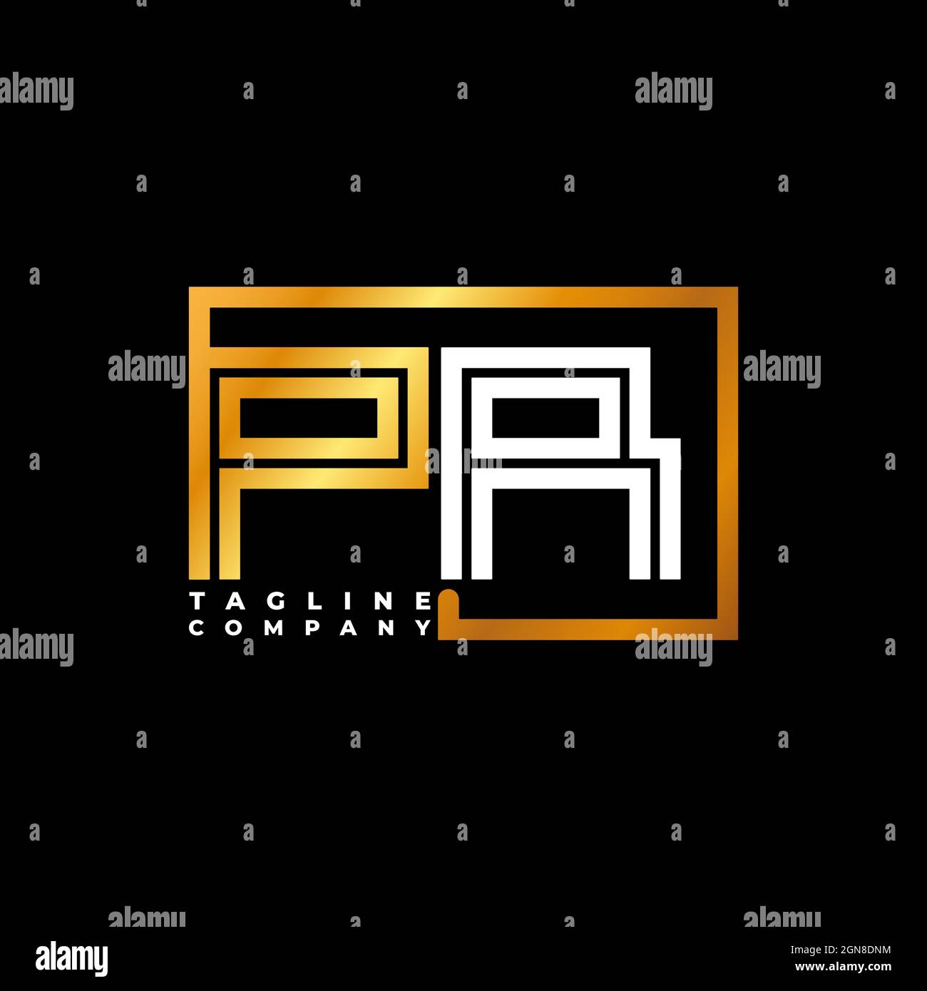 LOGO US lettre Photographie géométrique modèle de forme de caméra vecteur Illustration de Vecteur