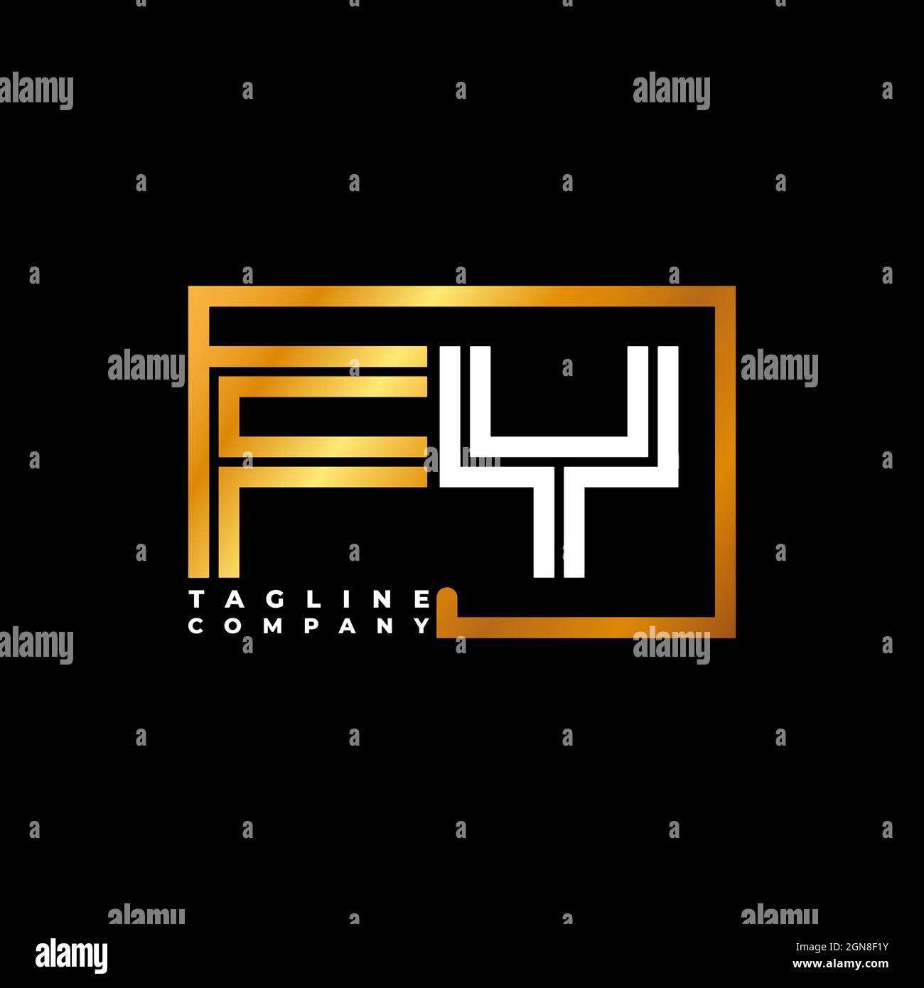 Logo GS lettre Photographie géométrique modèle de forme de caméra vecteur Illustration de Vecteur