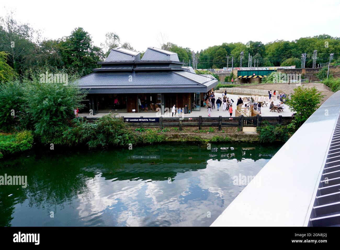 London Wildlife Trust, Coal Drops Yard, King's Cross, Londres, Royaume-Uni Banque D'Images