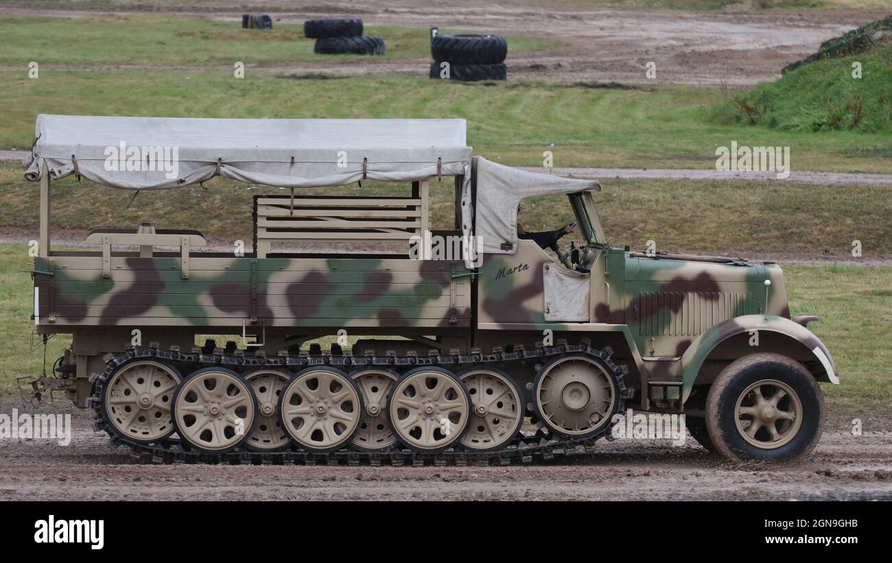 Half Track Allemand Banque d'image et photos - Alamy