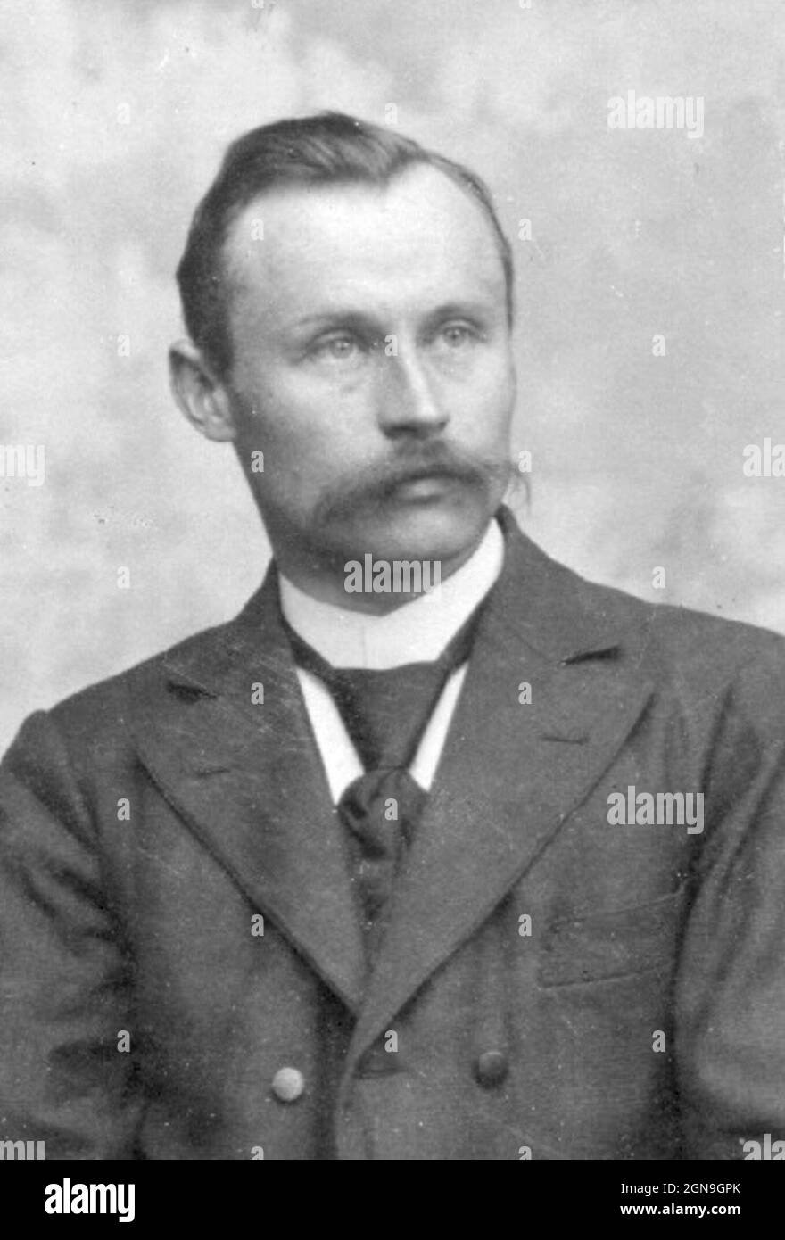 Wilhelm Normann (1870 – 1939) chimiste allemand qui a introduit l'hydrogénation des graisses en 1901, créant ce que l'on appelle plus tard les graisses trans Banque D'Images