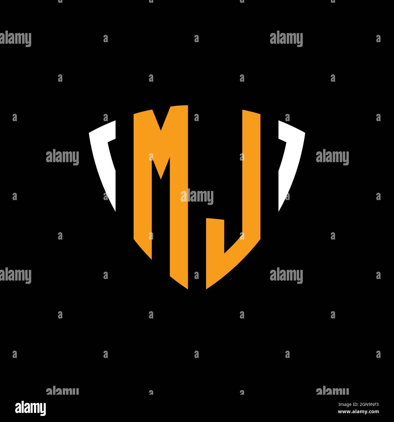 Logo monogramme PP lettre casque et microphone, forme vectorielle, logo Podcast Studio Illustration de Vecteur